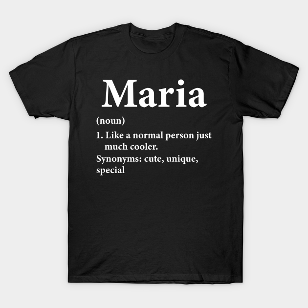 Maria Name Definition Funny Personalized Maria Name Definition Funny